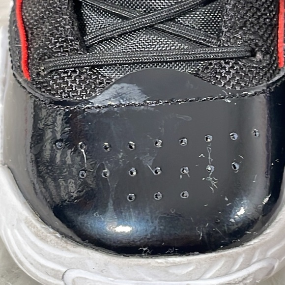 Nike Air Jordan Stay Loyal Black Red Bred DC7231-001 Toddler Baby Shoes 5C - Picture 5 of 15